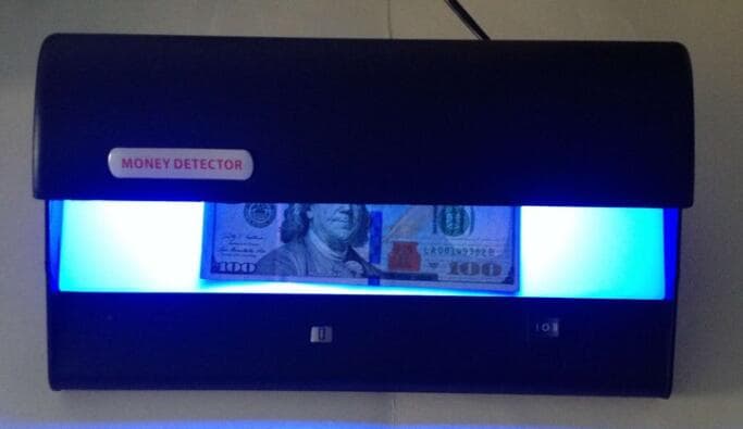 High power 16W UV money detector_ counterfeit detector